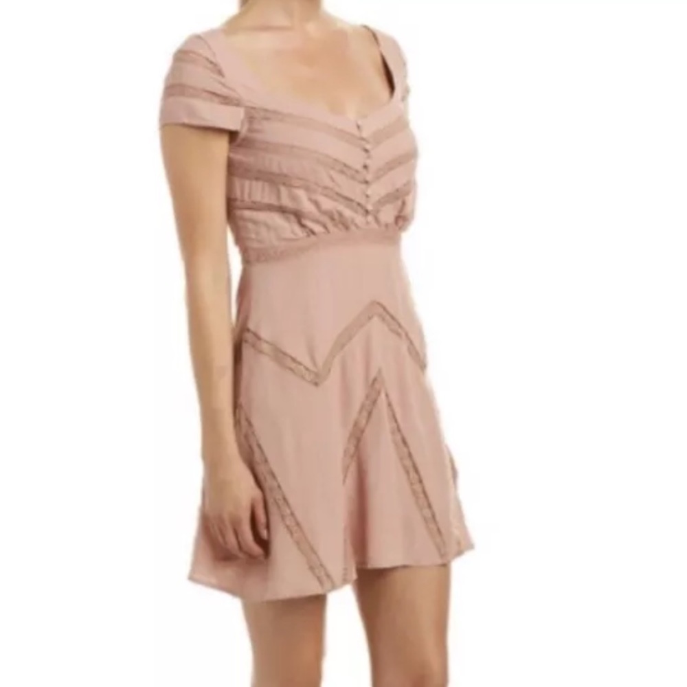 NWT Free People Dusty Pink Dress Size 0
